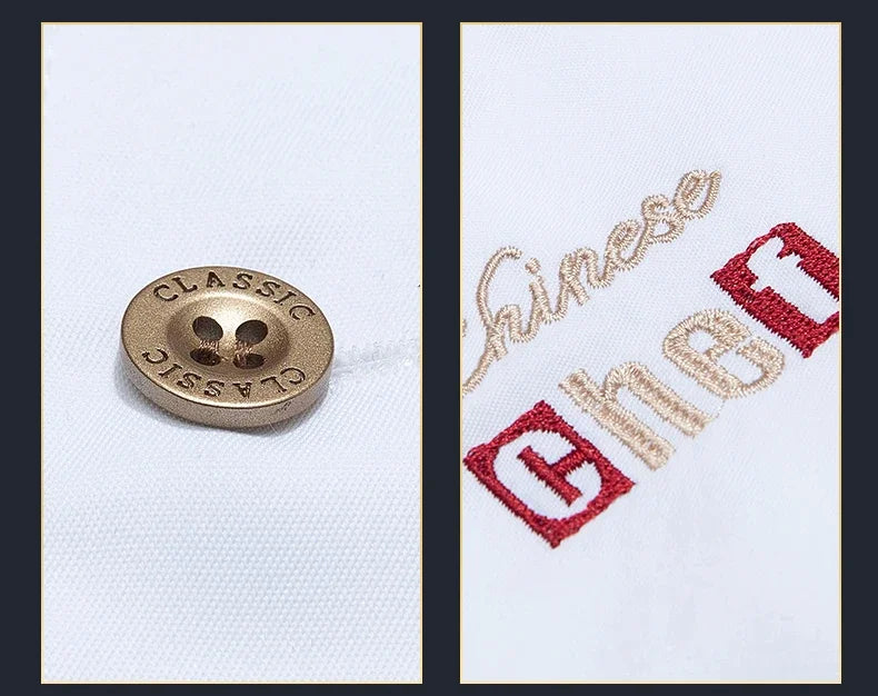 Catering Costume for Men and Women Summer Restaurant Uniform Breathable Mesh Cook Jacket  Hotel Canteen Rear Kitchen Chef Shirt