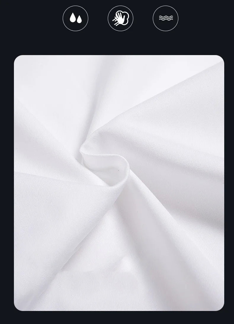 Catering Costume for Men and Women Summer Restaurant Uniform Breathable Mesh Cook Jacket  Hotel Canteen Rear Kitchen Chef Shirt