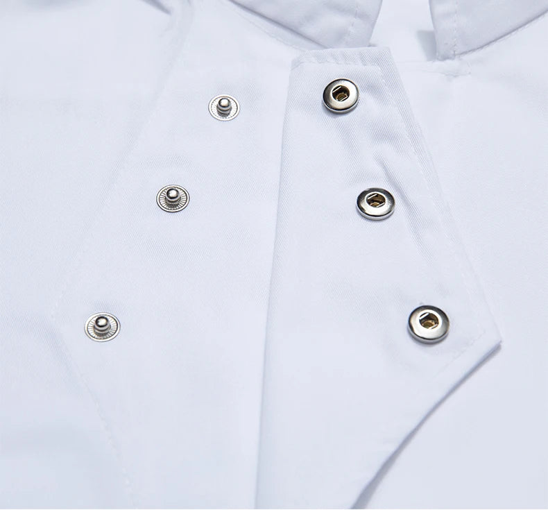 Catering Cooking Coat Shirt Restaurant Kitchen Chef T-shirt Baker Work Uniform Hotel Clothes Cook Jacket Cafe Waiter Overalls