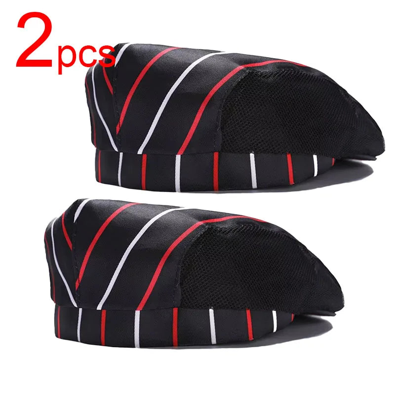 Catering Cooking Caps Cafe Bar Waiter Beret Hotel Workwear Kitchen Cook Baking Cap Men Women Forward Cap Chef Work Hats