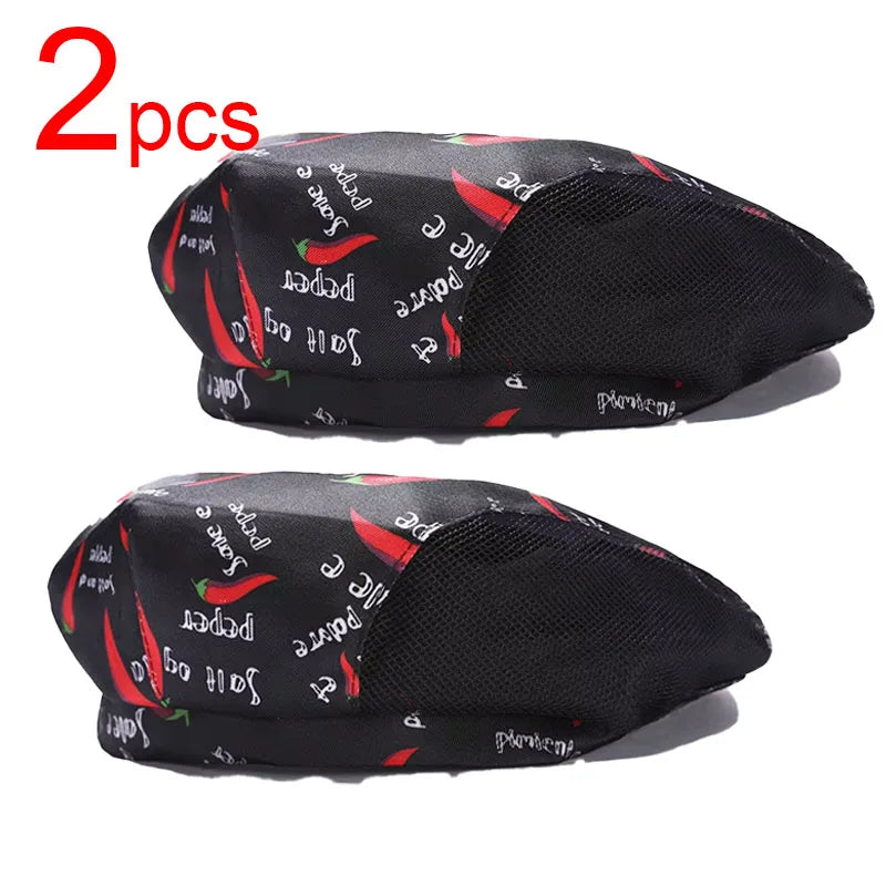 Catering Cooking Caps Cafe Bar Waiter Beret Hotel Workwear Kitchen Cook Baking Cap Men Women Forward Cap Chef Work Hats